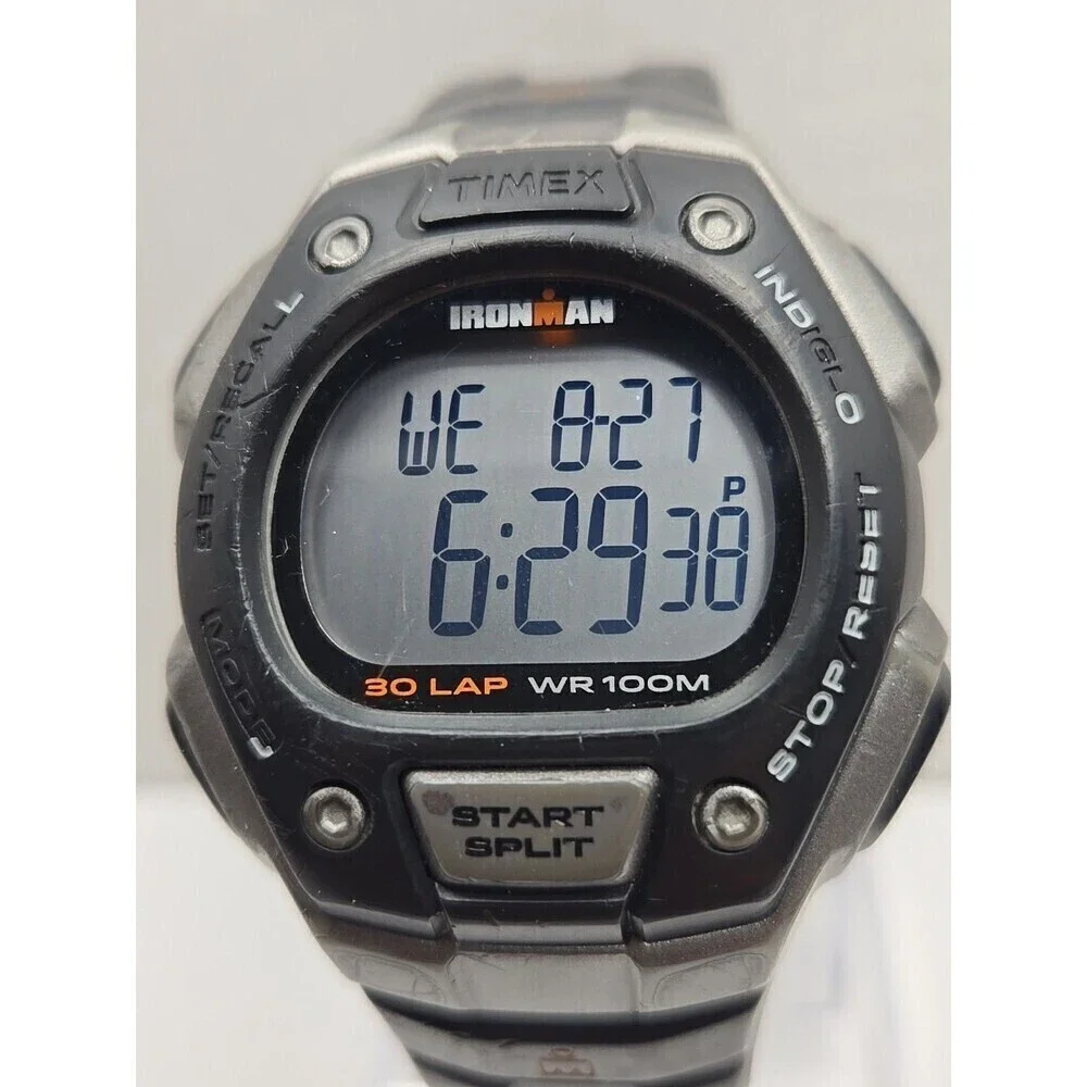 Timex Ironman Classic 30 Watch 41mm Indiglo WR100M New Battery Quartz T5K821 Men
